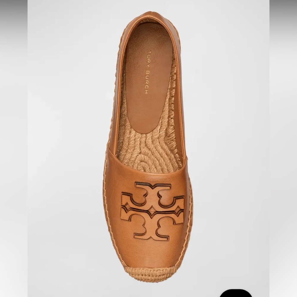 Tory Burch Ines Leather Espadrilles